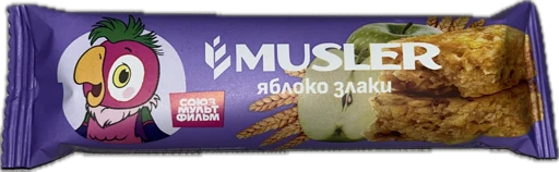 Зерновой батончик Яблоко "Musler"